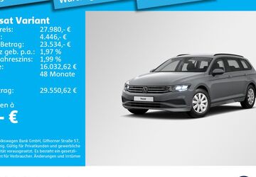 VW Passat Variant 32.028 km 27.980 &euro; München 80935