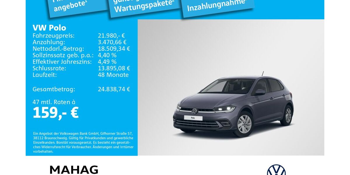 VW Polo 12.694 km 21.980 &euro; Ottobrunn 85521
