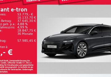 Audi A6 e-tron 13.233 km 53.779 &euro; Eching 85386
