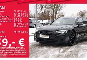 Audi A8 60.718 km 69.483 &euro; München 80935