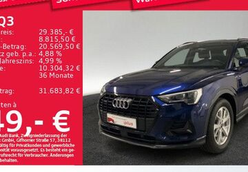 Audi Q3 45.371 km 29.385 &euro; München 81825