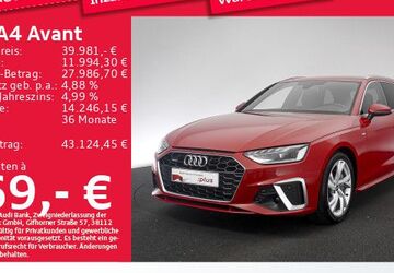 Audi A4 20.103 km 39.462 &euro; Eching 85386