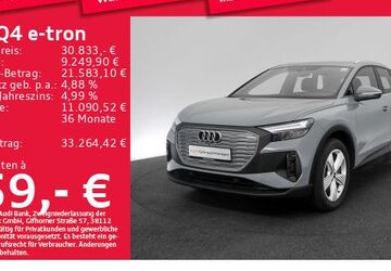 Audi Q4 e-tron 55.409 km 30.833 &euro; München 80935