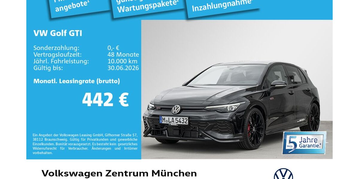 VW Golf 3.300 km 46.490 &euro; München 80687
