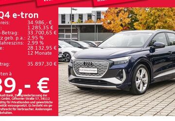 Audi Q4 e-tron 34.438 km 31.218 &euro; München 80935