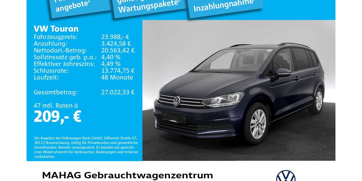 VW Touran 89.180 km 23.988 &euro; München 80935
