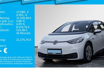 VW ID.3 26.141 km 19.980 &euro; München 80687