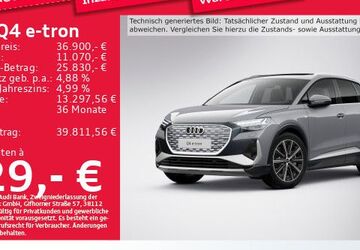 Audi Q4 e-tron 46.123 km 36.592 &euro; München 81825