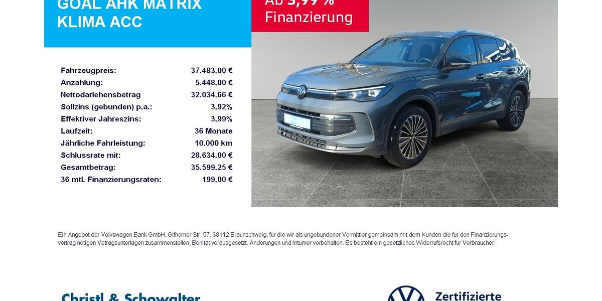 VW Tiguan 15.050 km 37.483 &euro; München 81476