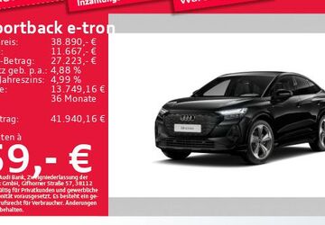Audi Q4 e-tron 39.339 km 38.890 &euro; München 81825