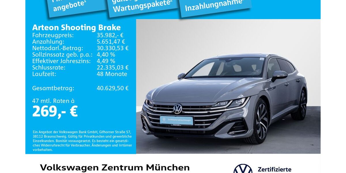 VW Arteon 14.286 km 35.483 &euro; München 80687
