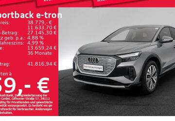 Audi Q4 e-tron 16.434 km 38.779 &euro; München 80935