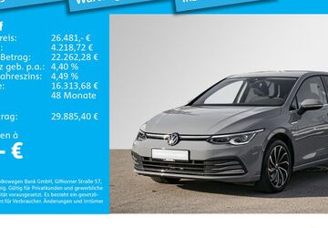 VW Golf 10.150 km 25.982 &euro; Dachau 85221
