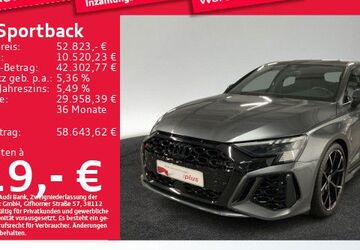 Audi RS3 35.469 km 52.823 &euro; München 81825