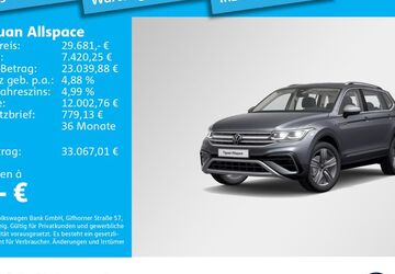 VW Tiguan Allspace 70.956 km 29.681 &euro; München 80935