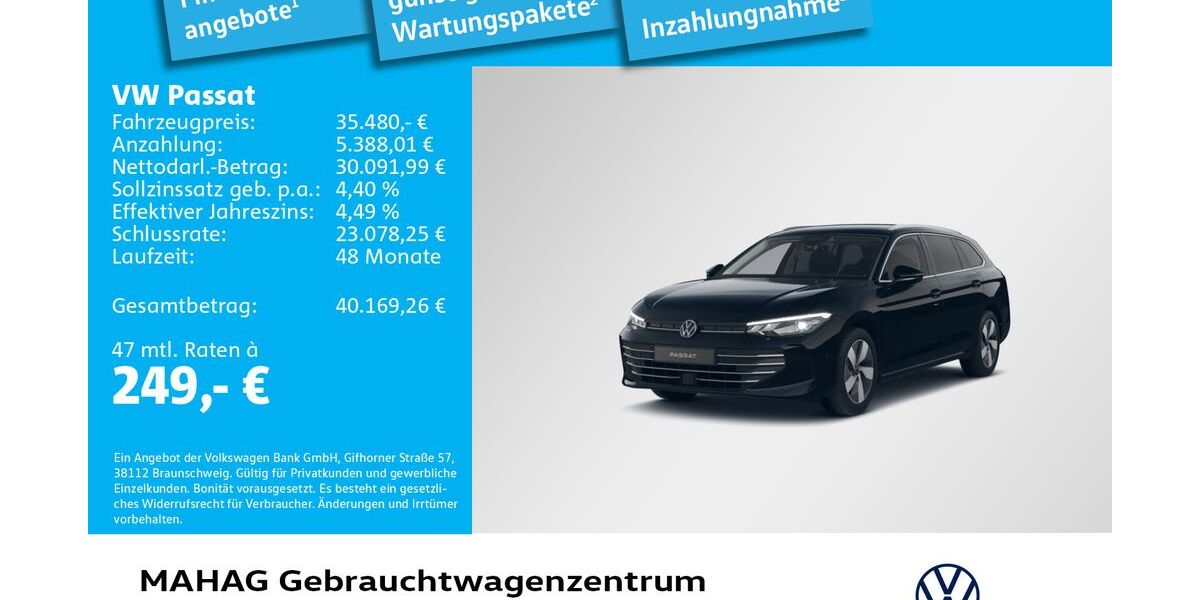 VW Passat 4.408 km 35.480 &euro; München 80935