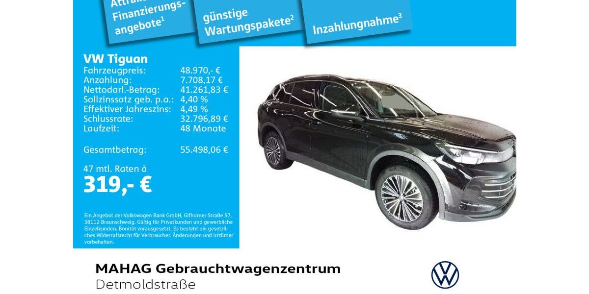 VW Tiguan 9.113 km 48.970 &euro; München 80935