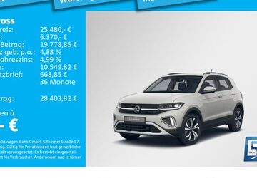 VW T-Cross 12.296 km 25.480 &euro; München 80687