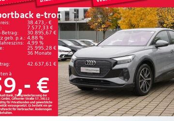 Audi Q4 e-tron 38.000 km 38.473 &euro; Eching 85386