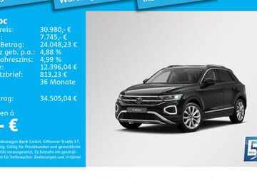 VW T-Roc 7.914 km 30.980 &euro; München 80687