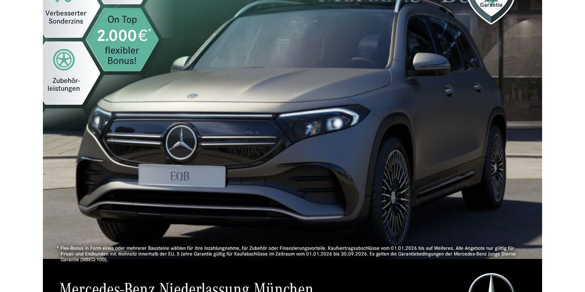 Mercedes-Benz EQB 55.534 km 36.890 &euro; München 80636