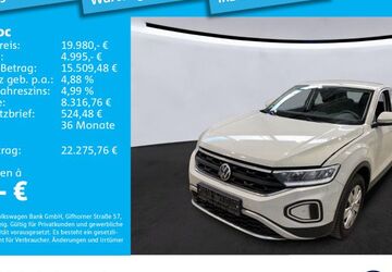 VW T-Roc 35.014 km 19.980 &euro; München 80935