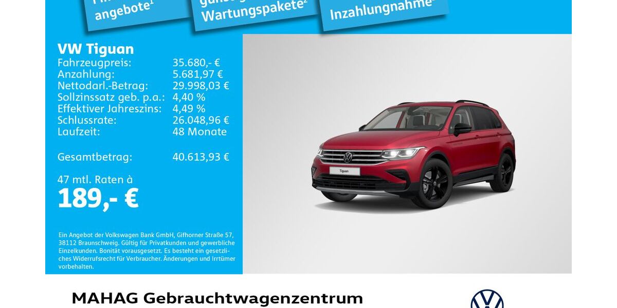 VW Tiguan 24.238 km 35.680 &euro; München 80935
