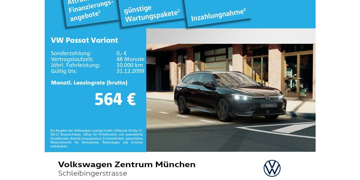 VW Passat Variant 15.000 km 46.980 &euro; München 81669