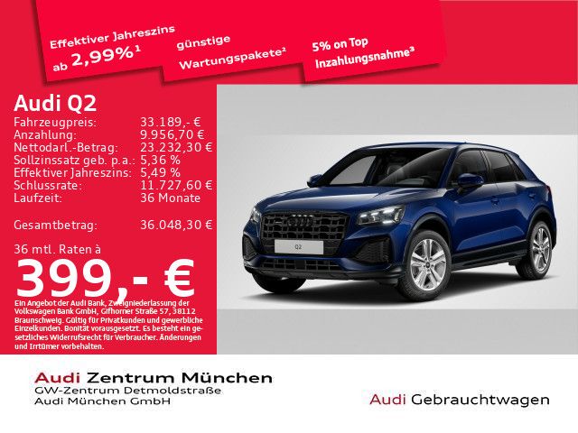 Audi Q2 17.956 km 33.189 &euro; München 80935