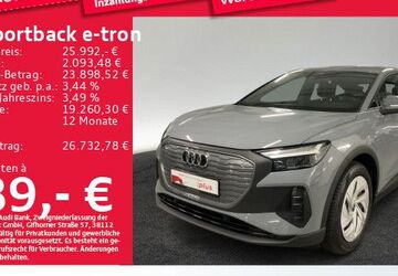 Audi Q4 e-tron 29.800 km 26.471 &euro; München 81825