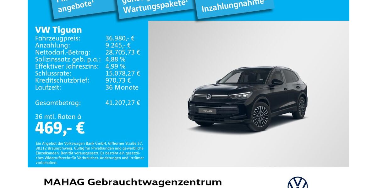 VW Tiguan 14.492 km 36.980 &euro; München 80935