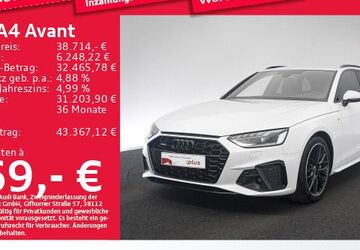 Audi A4 16.261 km 36.267 &euro; Eching 85386