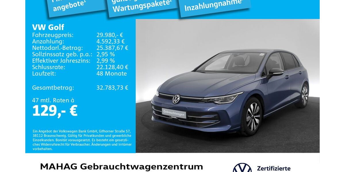 VW Golf 12.828 km 27.484 &euro; München 80935