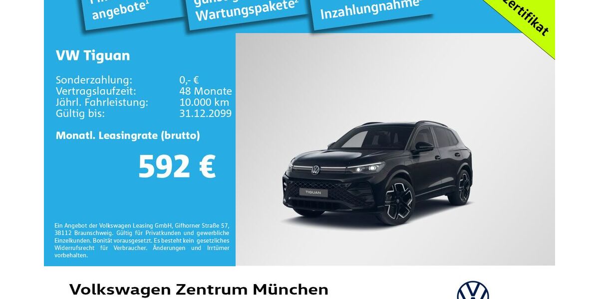 VW Tiguan 19.000 km 49.980 &euro; München 81669