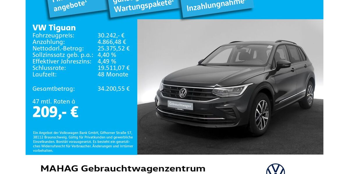 VW Tiguan 56.779 km 29.983 &euro; München 80935