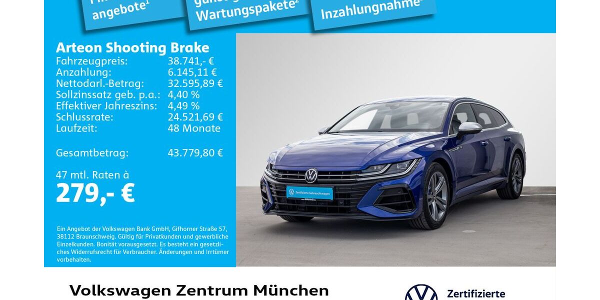 VW Arteon 24.194 km 38.741 &euro; München 80687