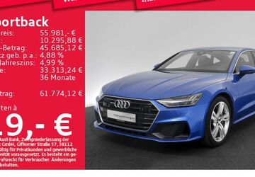 Audi A7 21.560 km 55.981 &euro; München 80935