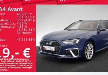 Audi A4 36.902 km 42.135 &euro; Eching 85386