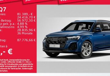 Audi Q7 14.825 km 81.389 &euro; Eching 85386