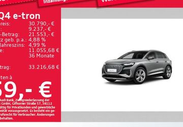 Audi Q4 e-tron 80.641 km 30.789 &euro; München 81825
