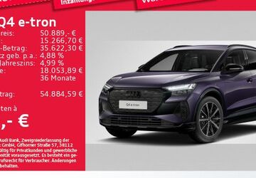 Audi Q4 e-tron 16.493 km 50.889 &euro; Eching 85386
