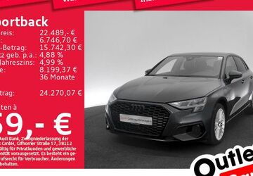 Audi A3 39.345 km 22.489 &euro; München 80935