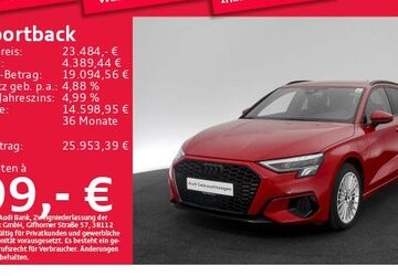 Audi A3 28.940 km 22.985 &euro; München 80935