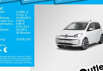 VW e-up! 49.361 km 12.981 &euro; Dachau 85221