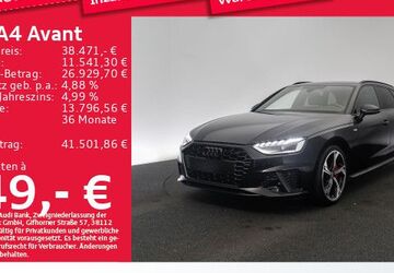 Audi A4 40.068 km 38.471 &euro; Eching 85386