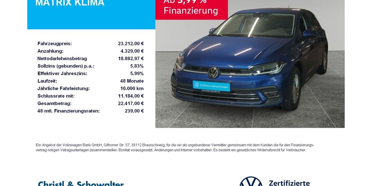 VW Polo 13.550 km 22.784 &euro; München 81476