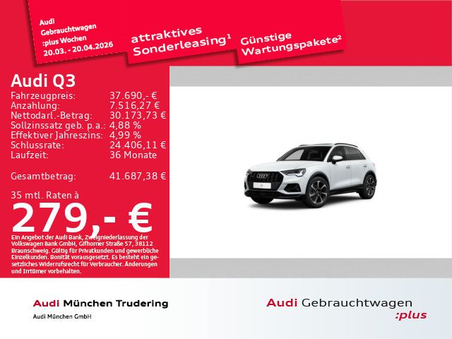 Audi Q3 19.188 km 37.690 &euro; München 81825