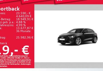 Audi A3 18.026 km 23.590 &euro; München 81825