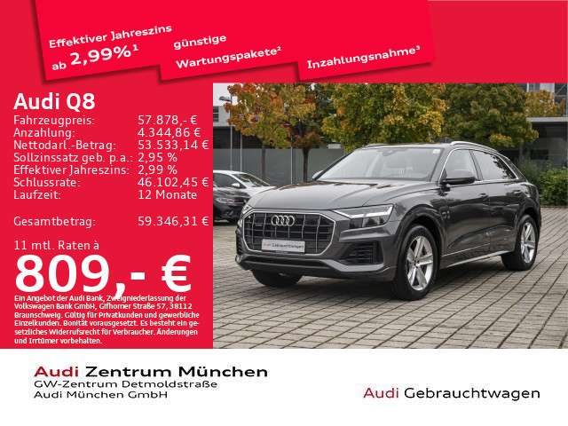 Audi Q8 47.268 km 57.878 &euro; München 80935