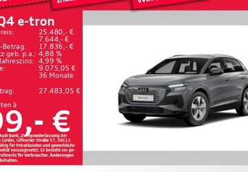 Audi Q4 e-tron 37.023 km 25.181 &euro; München 81825